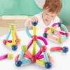 Picture of Magnetic Building Blocks Toy, Educational Magnetic Building Sticks, Toddler Toys, Magnet Toy Set, Montessori Toys for Boys Girls